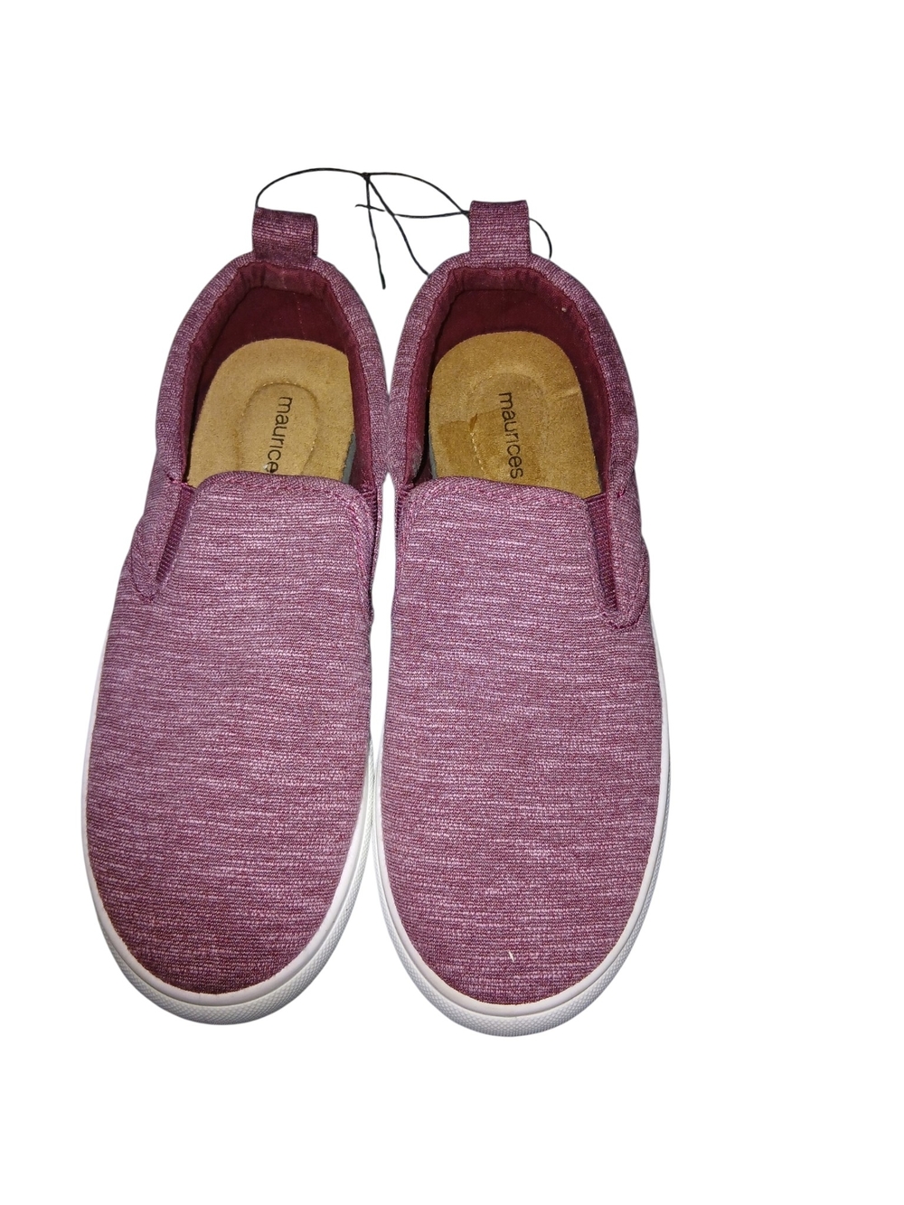 Maurices Womens Slip-On Casual Shoes Heather Mauve 7.5